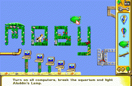 Скриншот из игры «The Incredible Machine 2»