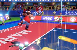 Скриншот из игры «Mario Tennis Aces»