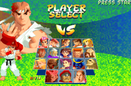 Скриншот из игры «Street Fighter Alpha 2»