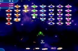 Скриншот из игры «Chicken Invaders 2: The Next Wave»