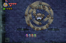 Скриншот из игры «The Legend of Zelda: Four Swords Adventures»