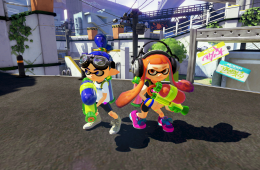 Скриншот из игры «Splatoon»