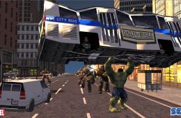 Скриншот из игры «The Incredible Hulk»
