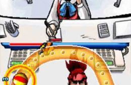 Скриншот из игры «Osu! Tatakae! Ouendan»