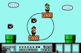 Скриншот из игры «WarioWare: Twisted!»