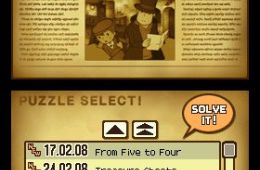 Скриншот из игры «Professor Layton and the Curious Village»