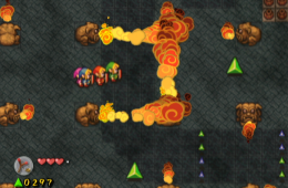 Скриншот из игры «The Legend of Zelda: Four Swords Adventures»