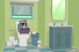 Скриншот из игры «Donut County»