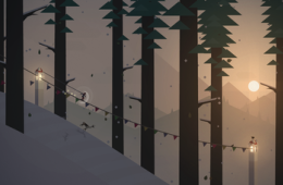 Скриншот из игры «Alto's Adventure»