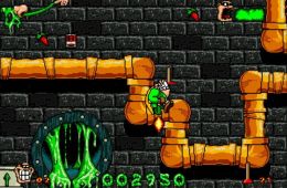 Скриншот из игры «Boogerman: A Pick and Flick Adventure»