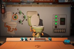 Скриншот из игры «Aperture Desk Job»
