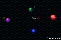 Скриншот из игры «Xeodrifter»