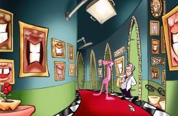 Скриншот из игры «The Pink Panther: Hokus Pokus Pink»