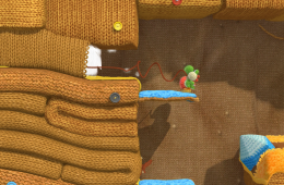 Скриншот из игры «Yoshi's Woolly World»