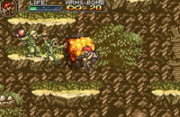 Скриншот из игры «Metal Slug Advance»