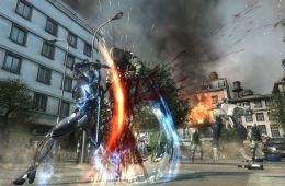 Скриншот из игры «Metal Gear Rising: Revengeance»
