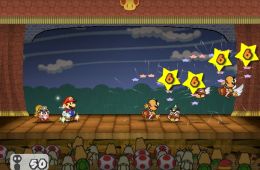 Скриншот из игры «Paper Mario: The Thousand-Year Door»