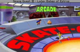 Скриншот из игры «Space Quest IV: Roger Wilco and the Time Rippers»