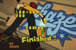Скриншот из игры «Jet Grind Radio»