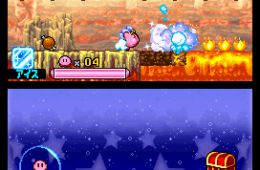 Скриншот из игры «Kirby: Squeak Squad»