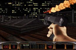 Скриншот из игры «Duke Nukem 3D»