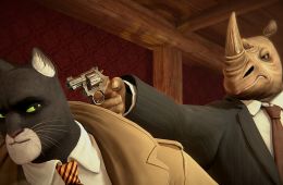 Скриншот из игры «Blacksad: Under the Skin»