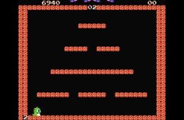 Скриншот из игры «Bubble Bobble»