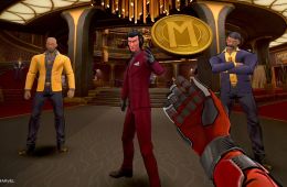 Скриншот из игры «Deadpool VR»