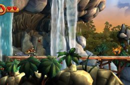 Скриншот из игры «Donkey Kong Country Returns»