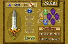 Скриншот из игры «The Legend of Zelda: Four Swords Adventures»