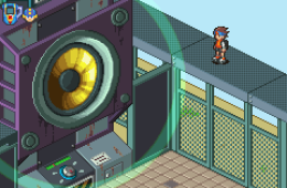 Скриншот из игры «Mega Man Battle Network 4: Red Sun»