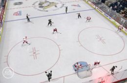 Скриншот из игры «NHL 09»