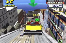 Скриншот из игры «Crazy Taxi»