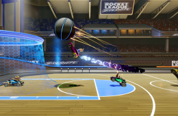 Скриншот из игры «Rocket League Sideswipe»