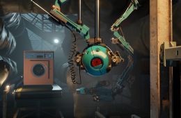 Скриншот из игры «Aperture Desk Job»