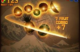 Скриншот из игры «Fruit Ninja»