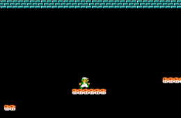 Скриншот из игры «Super Mario Bros.: The Lost Levels»