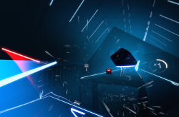 Скриншот из игры «Beat Saber»