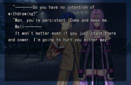 Скриншот из игры «Fate/Stay Night»