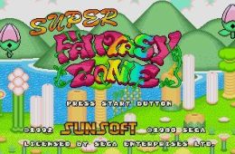 Скриншот из игры «Super Fantasy Zone»