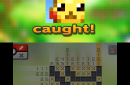 Скриншот из игры «Pokémon Picross»