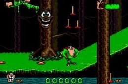 Скриншот из игры «Boogerman: A Pick and Flick Adventure»