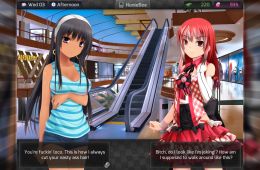 Скриншот из игры «HuniePop»