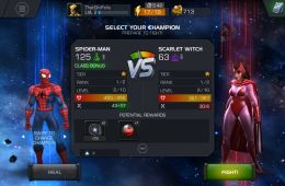 Скриншот из игры «Marvel Contest of Champions»