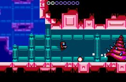 Скриншот из игры «Xeodrifter»