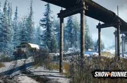 Скриншот из игры «SnowRunner»