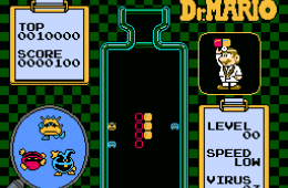 Скриншот из игры «Dr. Mario»