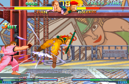 Скриншот из игры «Street Fighter Alpha 2»