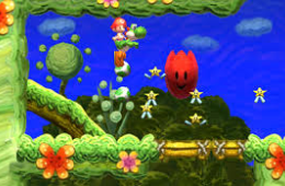 Скриншот из игры «Yoshi's New Island»