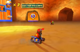 Скриншот из игры «Diddy Kong Racing»